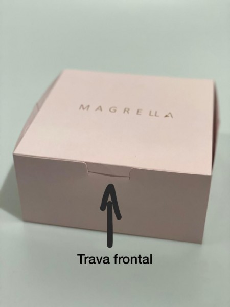 Embalagem para Mini Bolo (17 x 17 x 8 cm) Personalizada