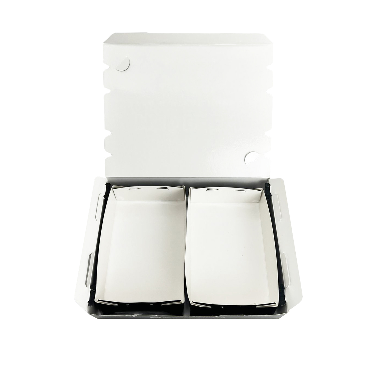 Embalagem Para Porções c/ Laminação Interna e Berço (20 x 15,5 x 4 cm) Personalizada