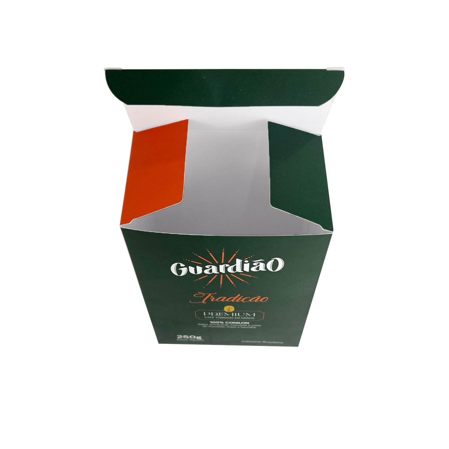 Embalagem Caixa p/ Café grão (12 x 7,5 x 18 cm) Personalizada