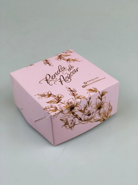 Embalagem Multiuso para Doces (8 x 8 x 4 cm) Personalizada