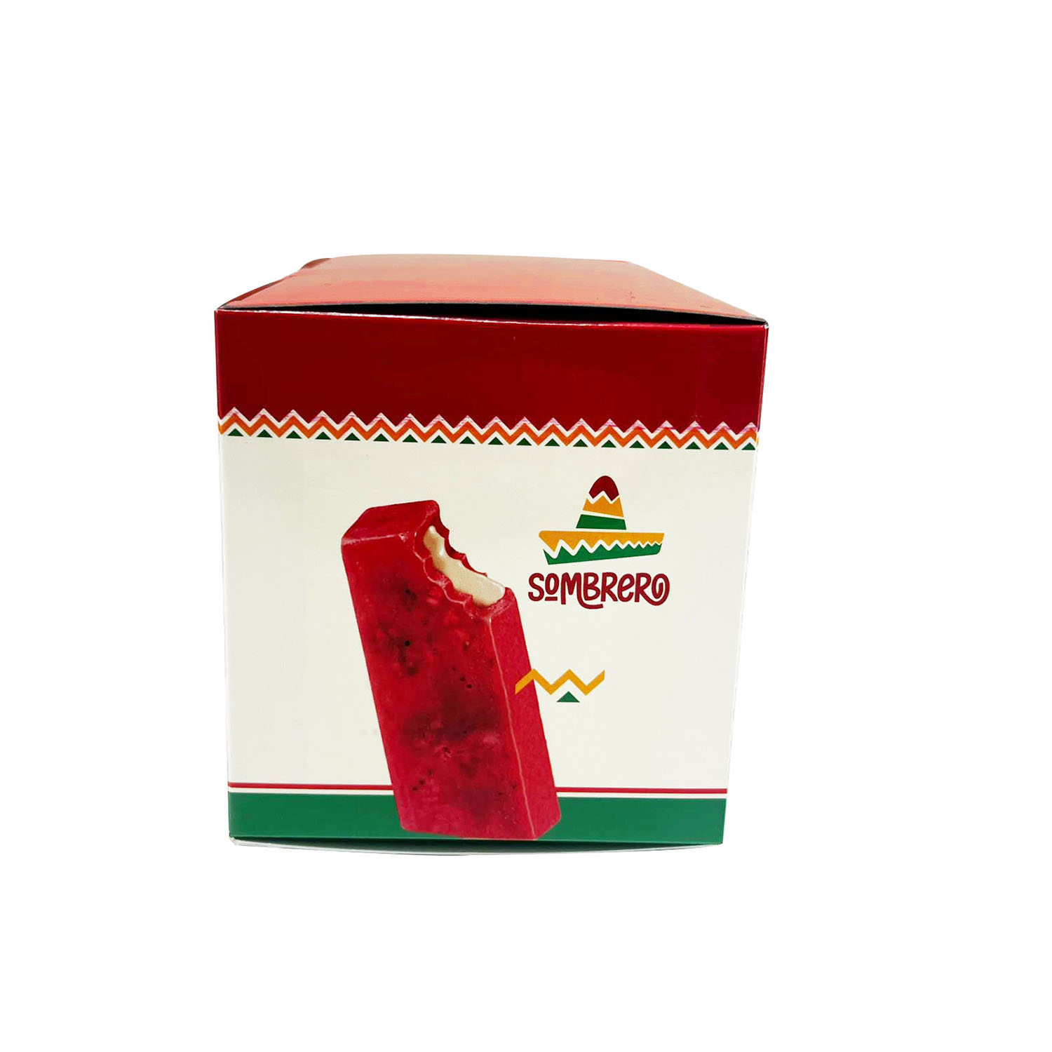 Caixa Para Sorvete / Picolé c/ Laminação Externa (17 x 9,5 x 10 cm) Personalizada