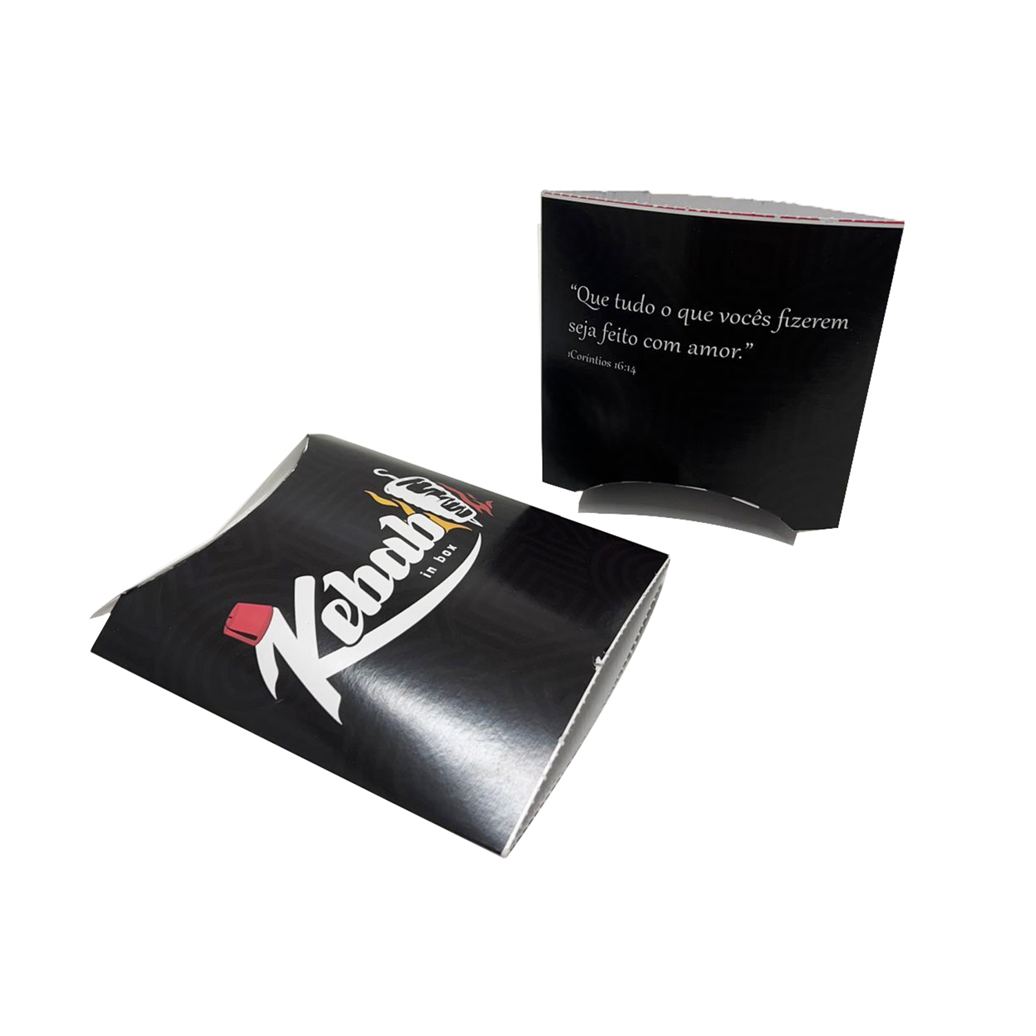 Embalagem Pizza Envelope Wrap (8 x 5 x 23 cm) Personalizada