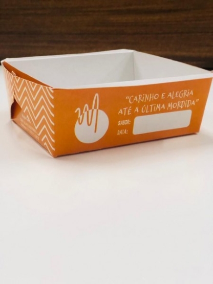 Forma Forneável para brownie sem tampa (10 x 8 x 4 cm) Personalizada