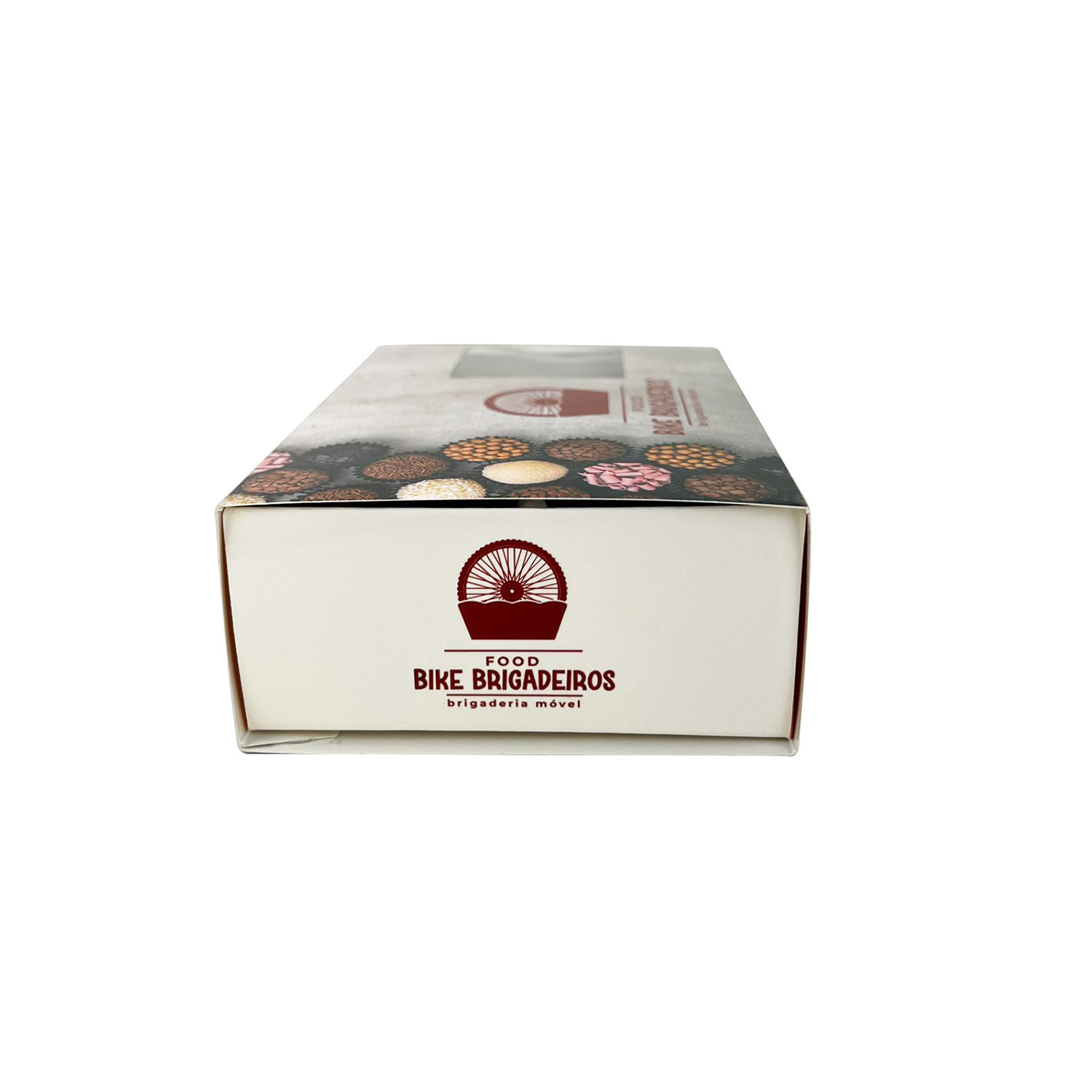 Embalagem Gaveta para 6 Brigadeiros (13 x 9 x 4 cm) Personalizada