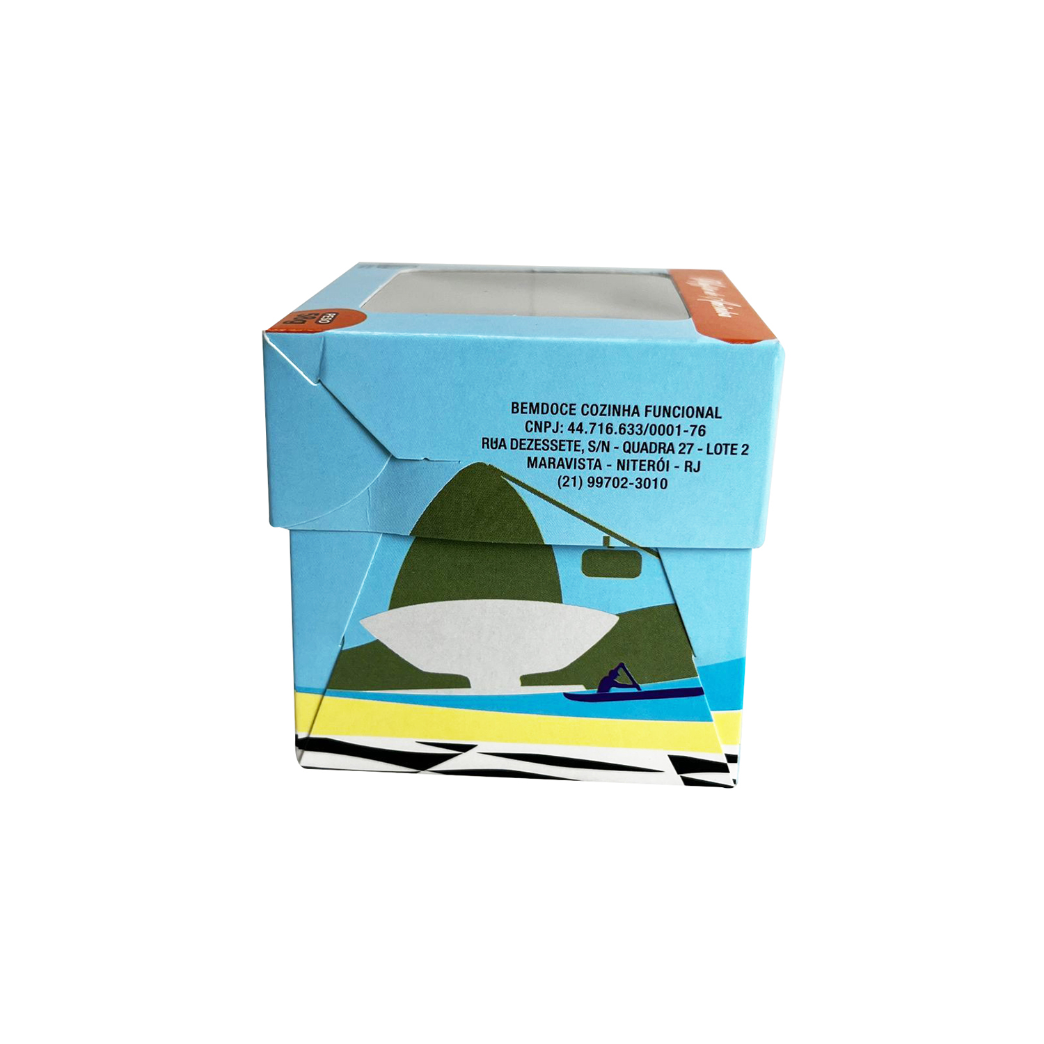 Embalagem Multiuso para Doces (7 x 7 x 7 cm) Personalizada