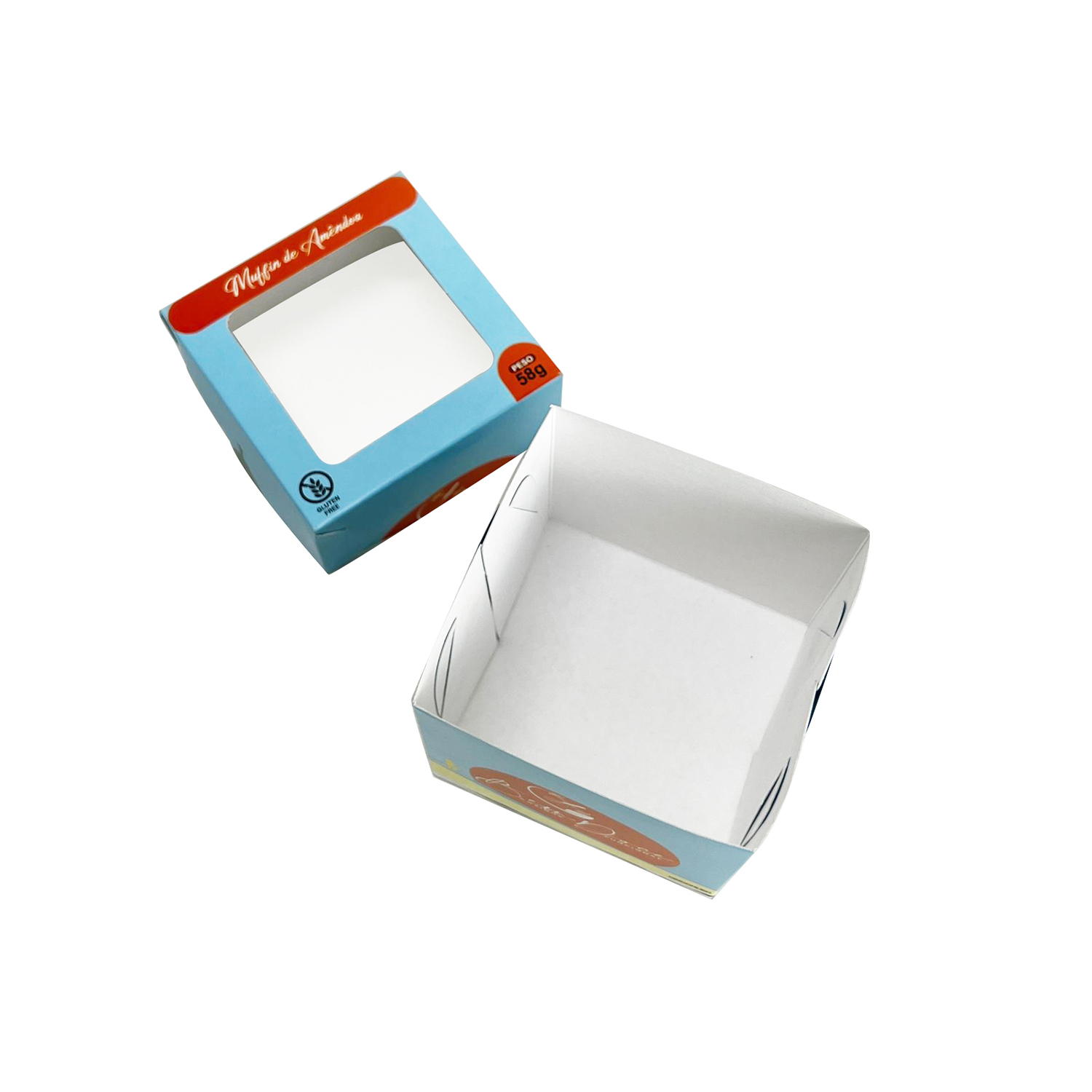 Embalagem Multiuso para Doces (7 x 7 x 7 cm) Personalizada