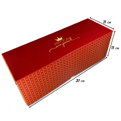 Embalagem Pipoca Gourmet (31 x 11 x 11 cm) Personalizada
