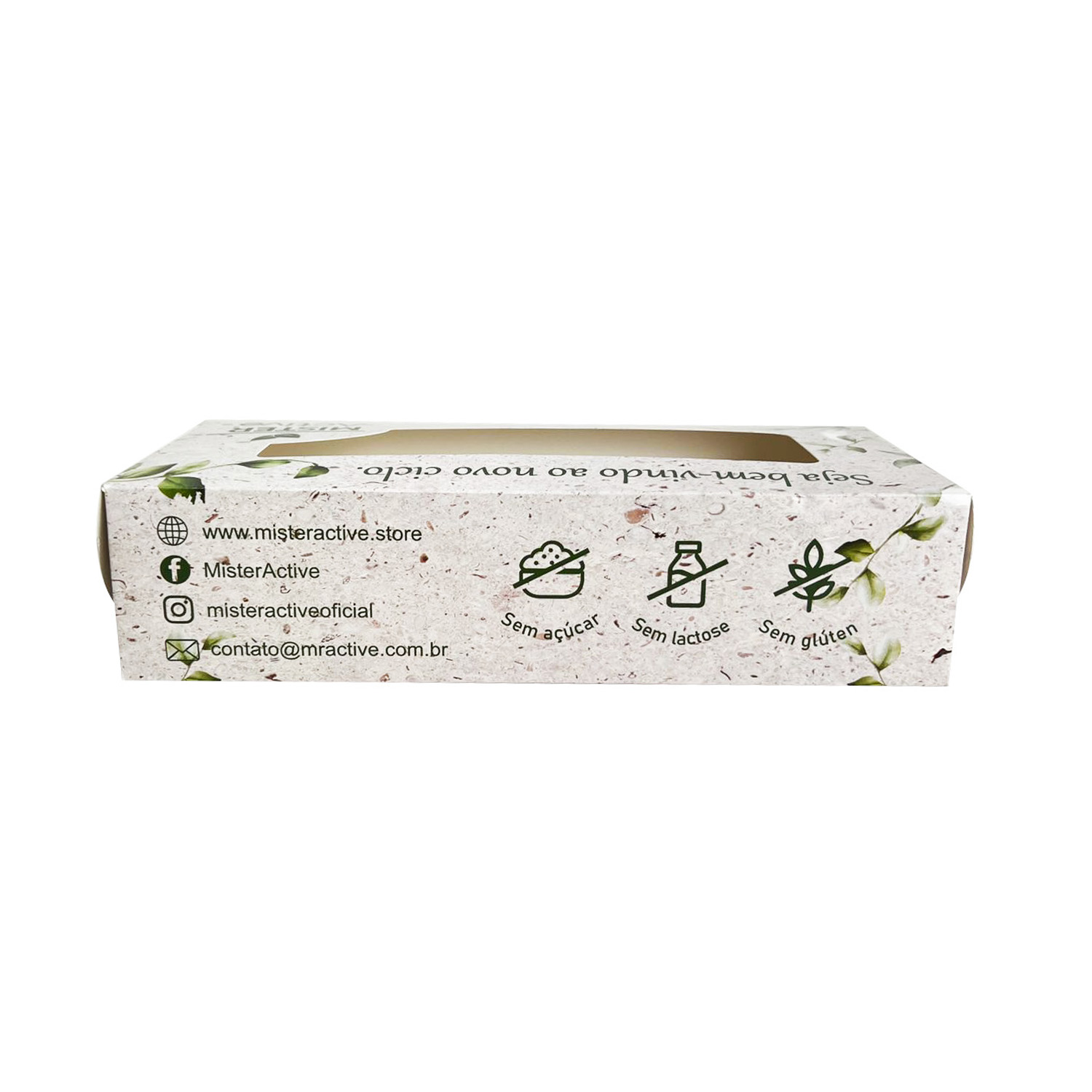 Embalagem para Suplementos (25 x 11 x 6 cm) Personalizada