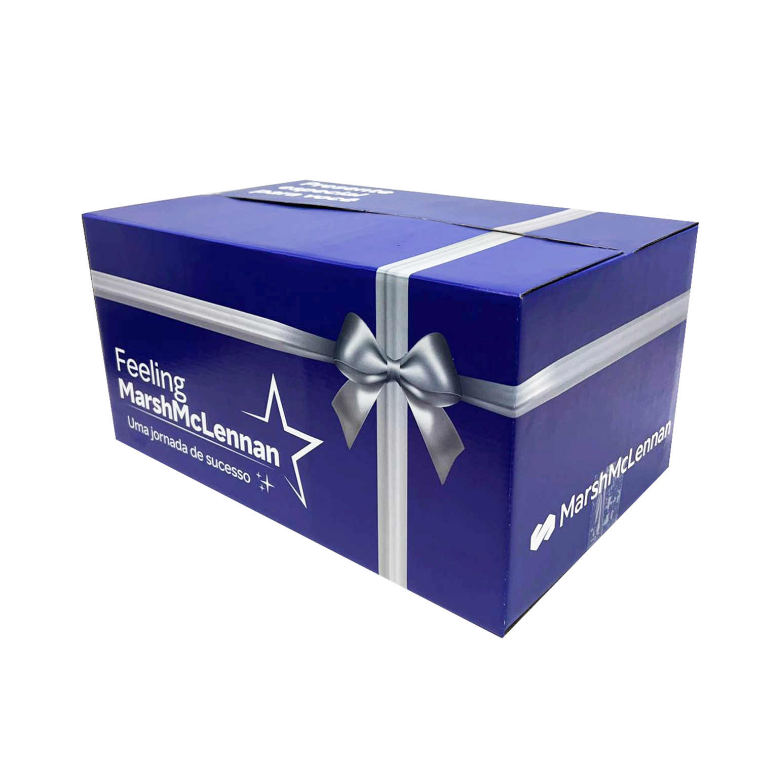 Caixa E-commerce Empastada Fechamento Por Fita (40 x 25 x 20 cm) Personalizada
