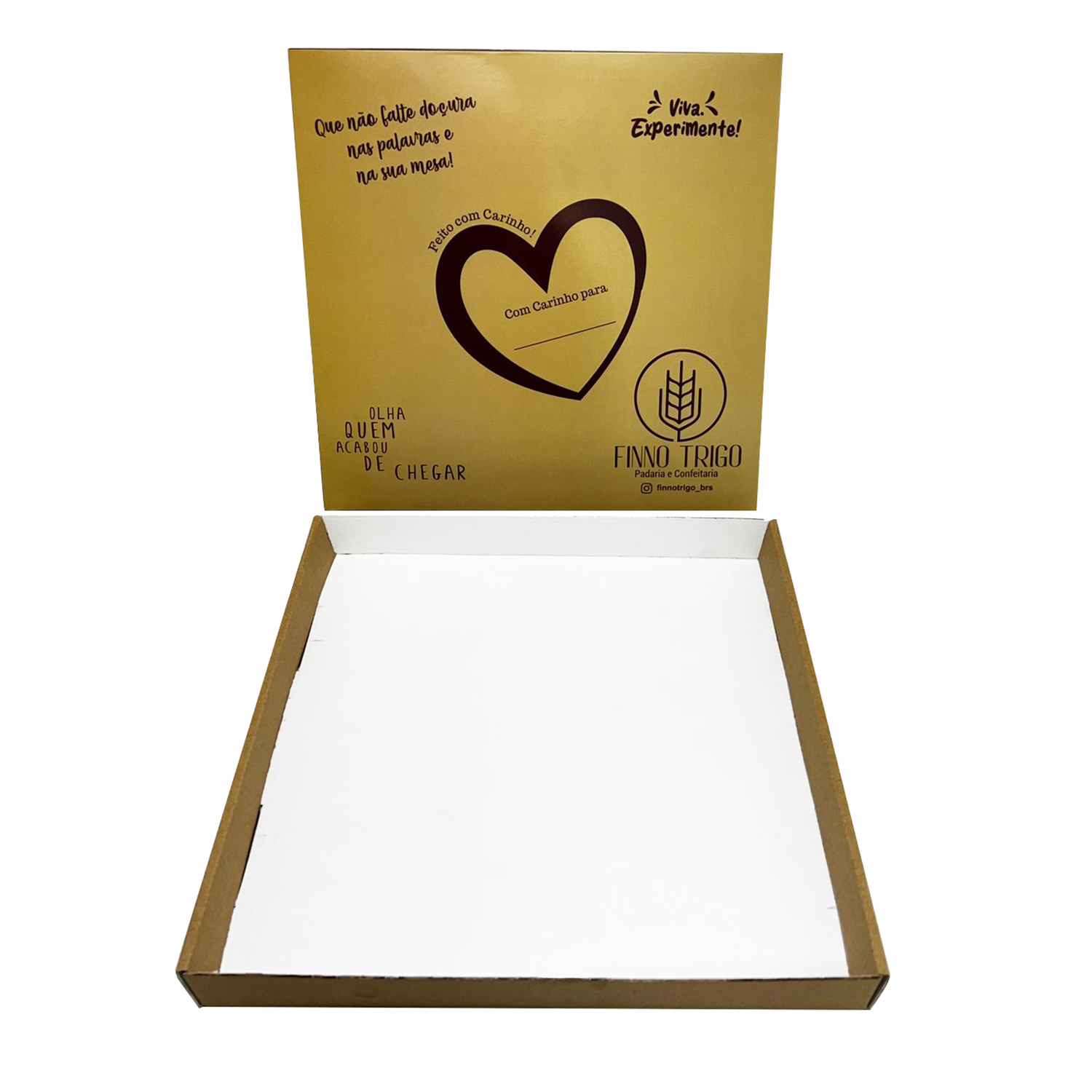 Embalagem Multiuso para Doces e Salgados MT206 (33,5 x 32 x 4 cm) Personalizada
