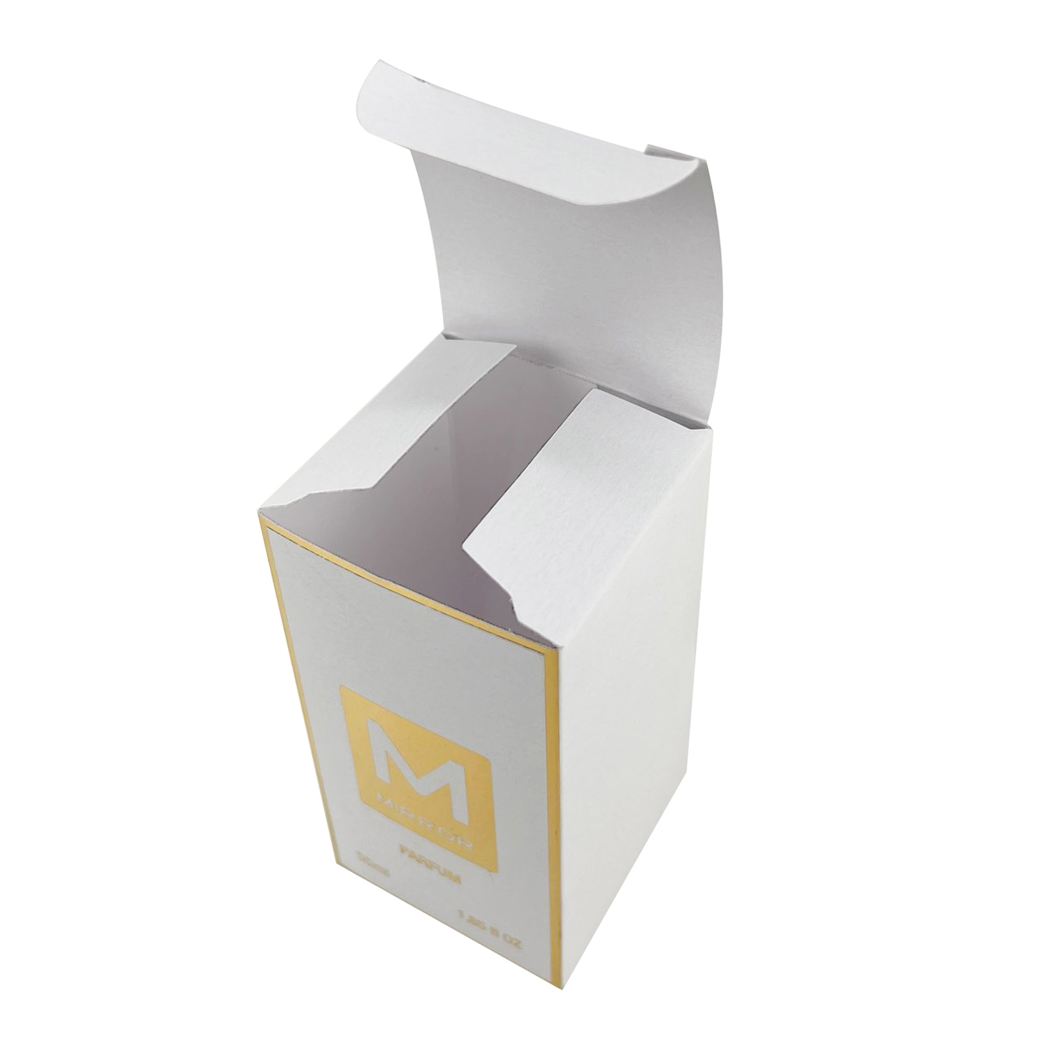 Embalagem para Perfumes (5,4 x 5,4 x 10 cm) com berço Personalizada