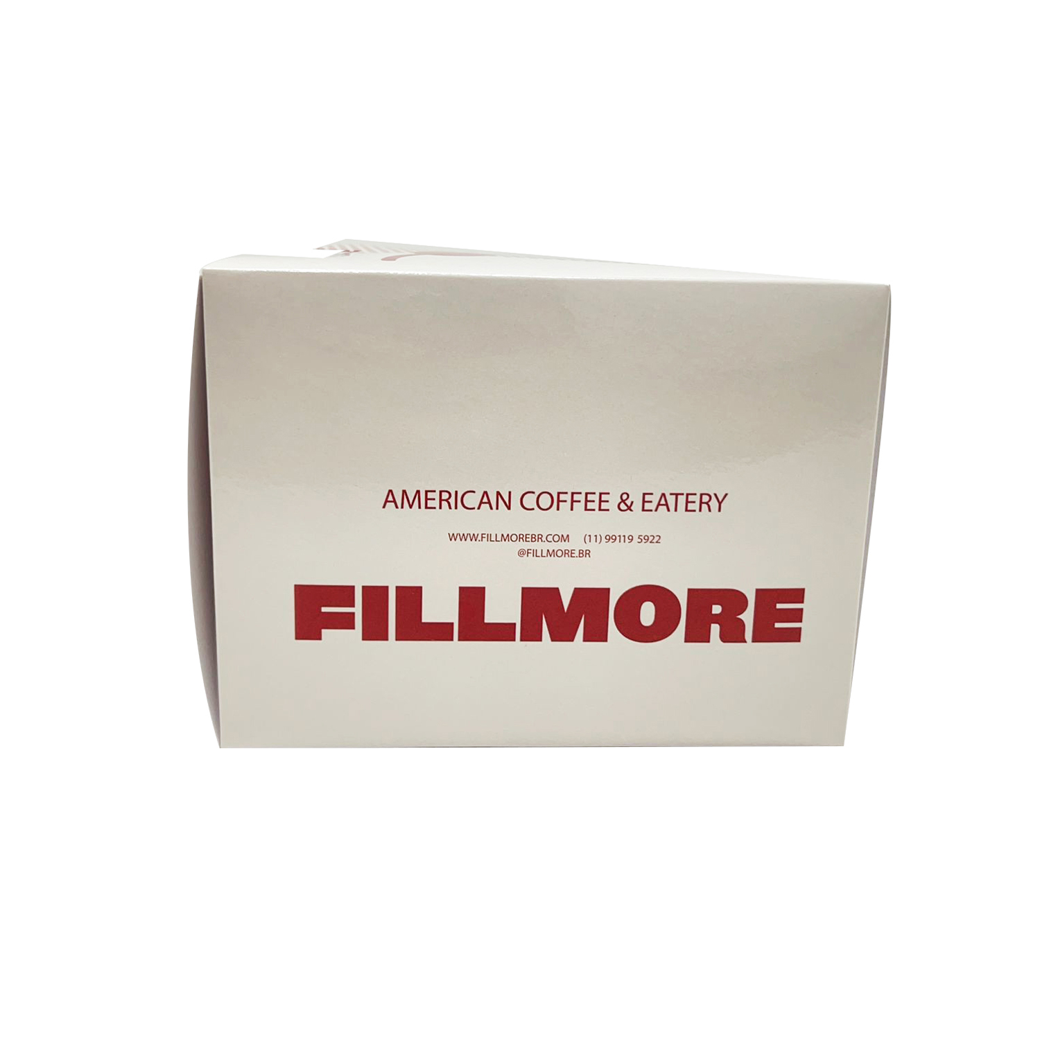 Embalagem Bolo Fatia c/ Berço (14 x 9 x 11 cm) Personalizada