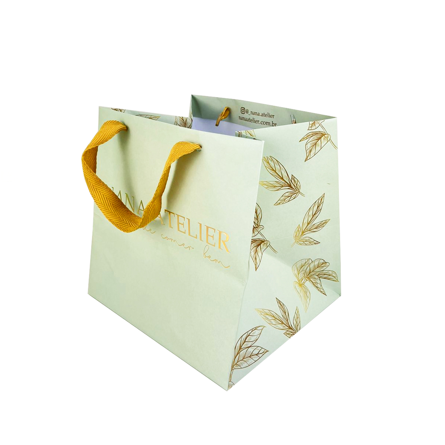 Sacola Offset 180g (22 x 22 x 20 cm) Personalizada