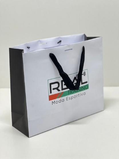 Sacola offset 180g (30 x 10 x 25 cm) Personalizada