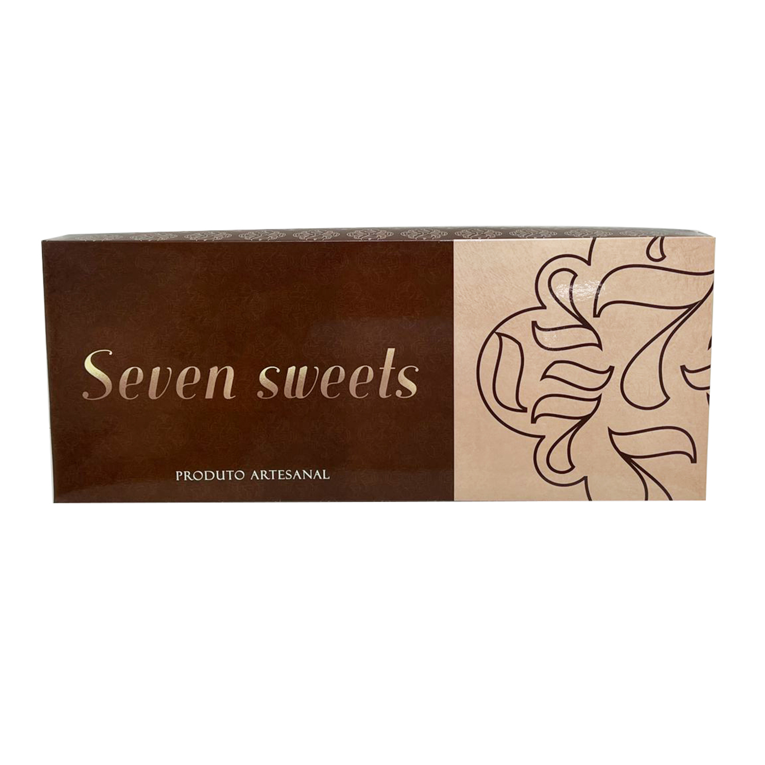 Embalagem para 05 Canollis (40 x 16 x 4 cm) Personalizada