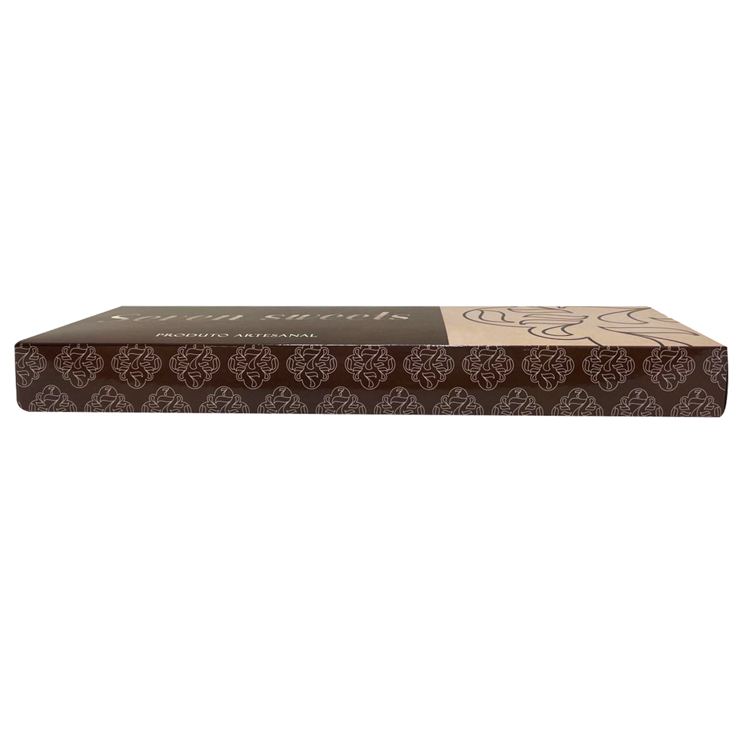 Embalagem para 05 Canollis (40 x 16 x 4 cm) Personalizada