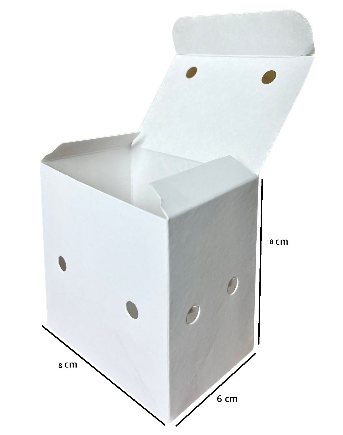 Embalagem p/ Frituras 160g (8 x 6 x 8 cm) Personalizada