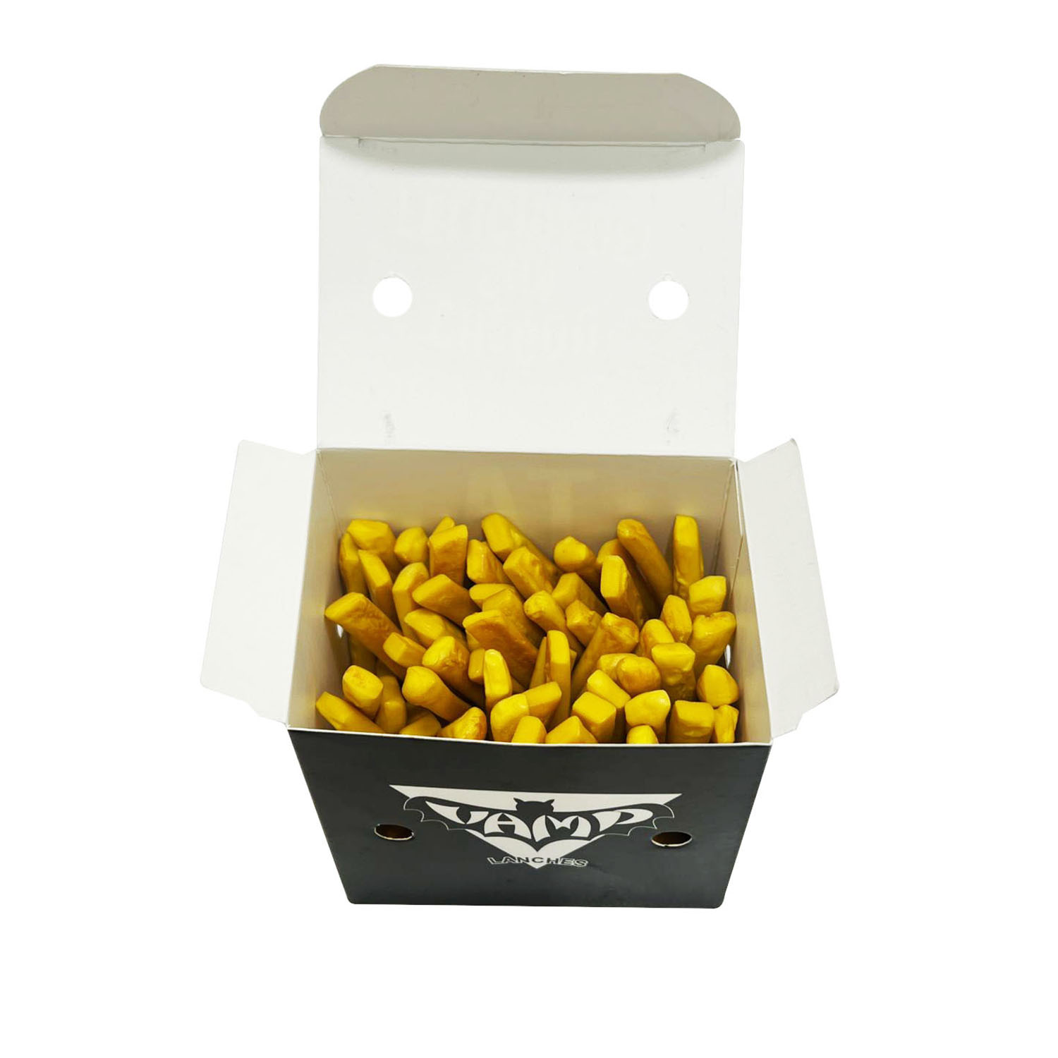 Embalagem p/ Frituras 160g (8 x 6 x 8 cm) Personalizada