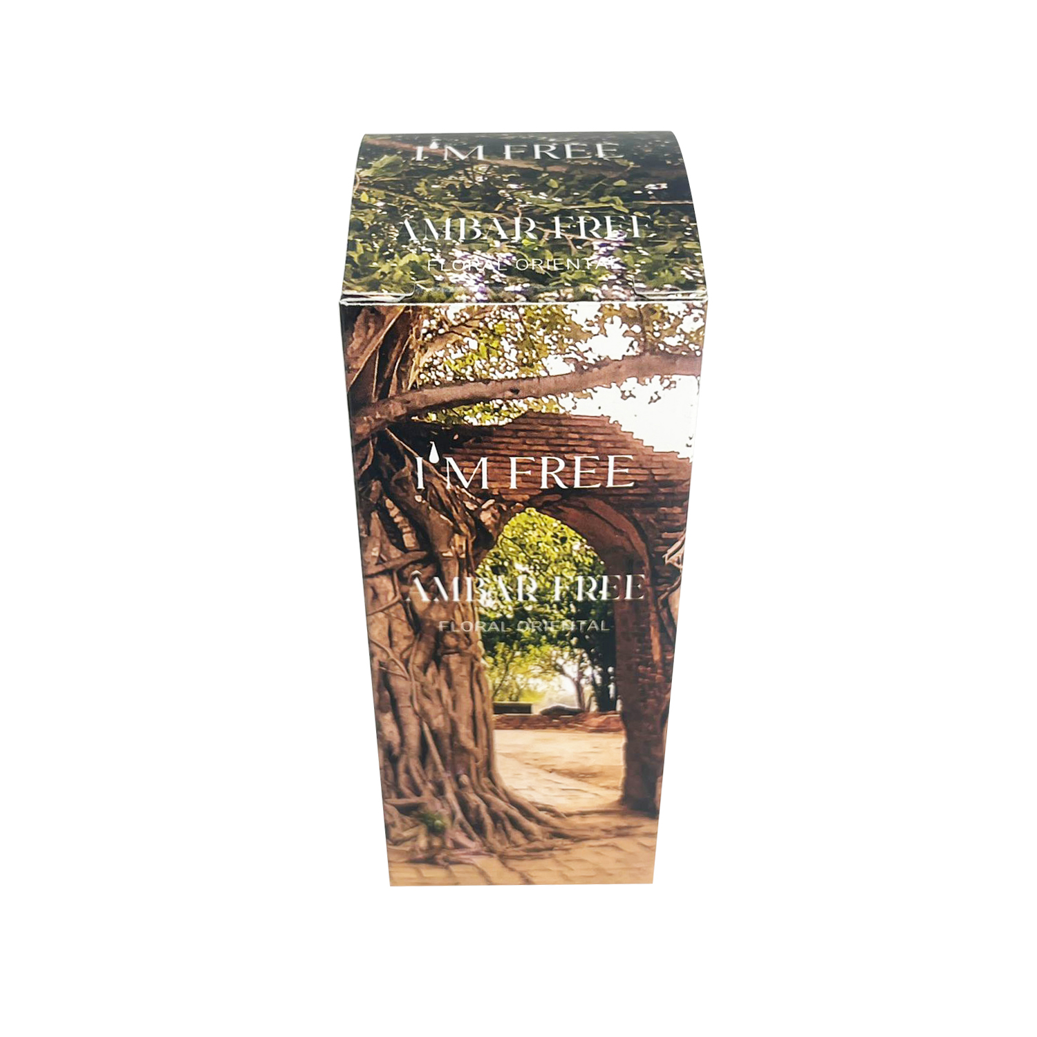 Embalagem para Perfume (4,6 x 4,6 x 11,8 cm) Personalizada