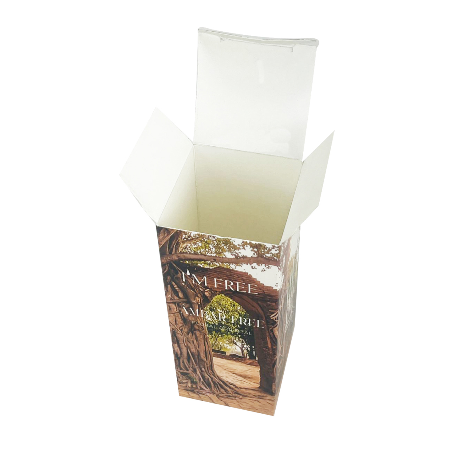 Embalagem para Perfume (4,6 x 4,6 x 11,8 cm) Personalizada
