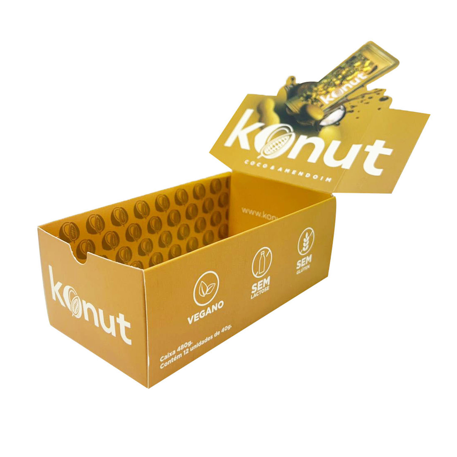 Embalagem Display para doce (15 x 8 x 5,7 cm) Personalizada