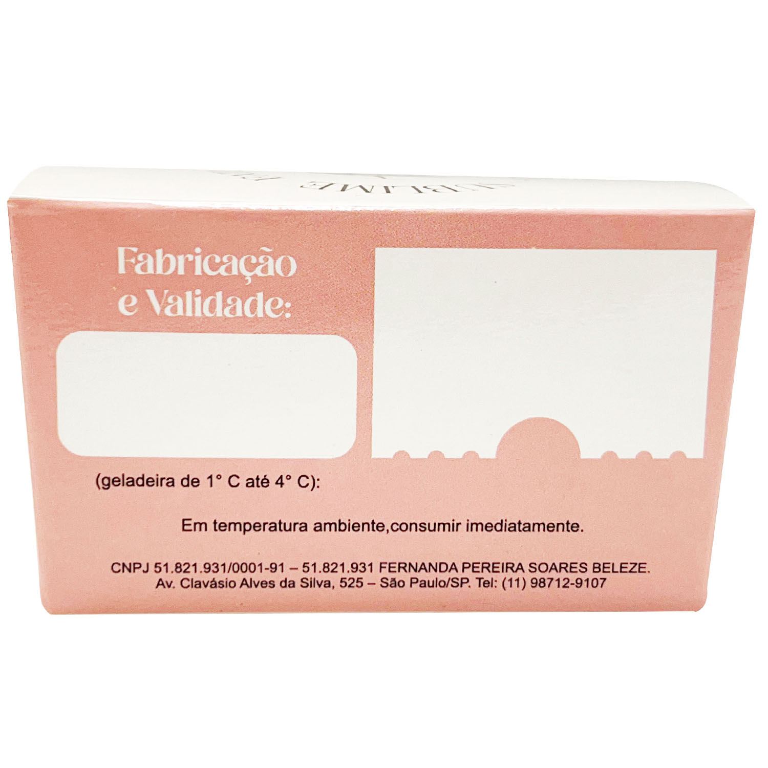 Embalagem Multiuso para Doces (8 x 7 x 5 cm) Personalizada