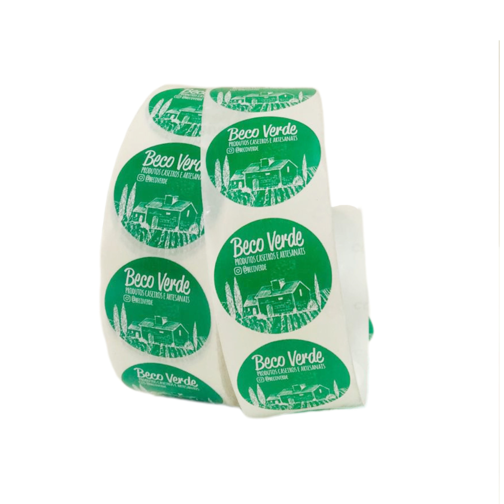 Etiqueta Lacre Adesivo Redondo (3,5 cm) Personalizada