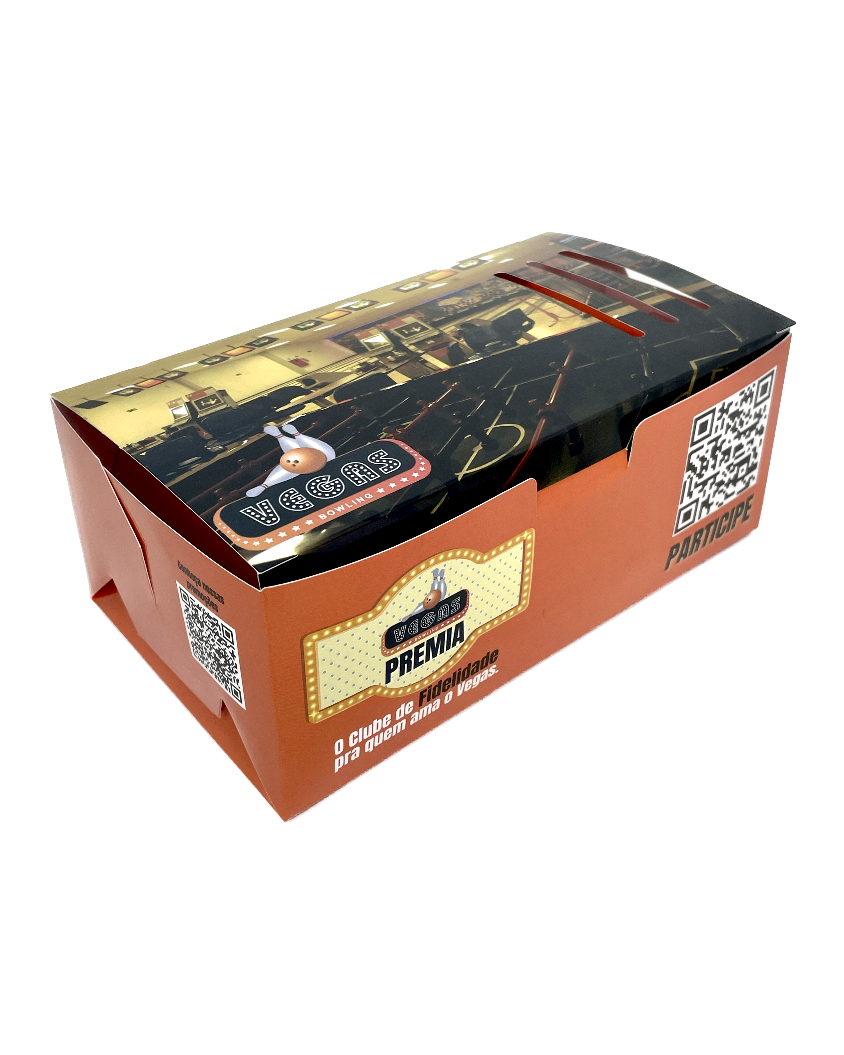 Embalagem Combo Delivery kit lanches c/ Respiro (19,5 x 11 x 7,5 cm) Personalizada