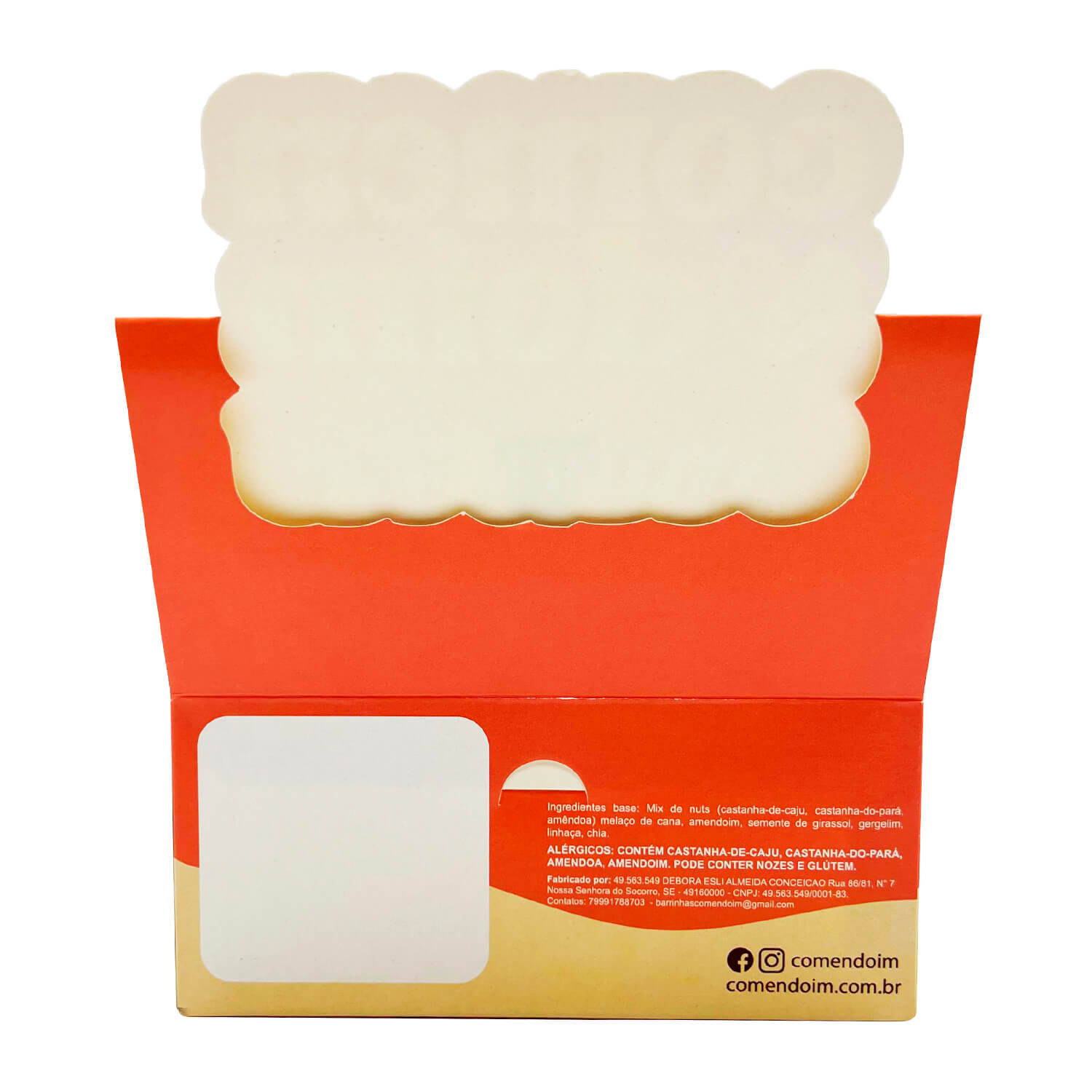 Embalagem Display (15,5 x 15 x 6,5 cm) Personalizada