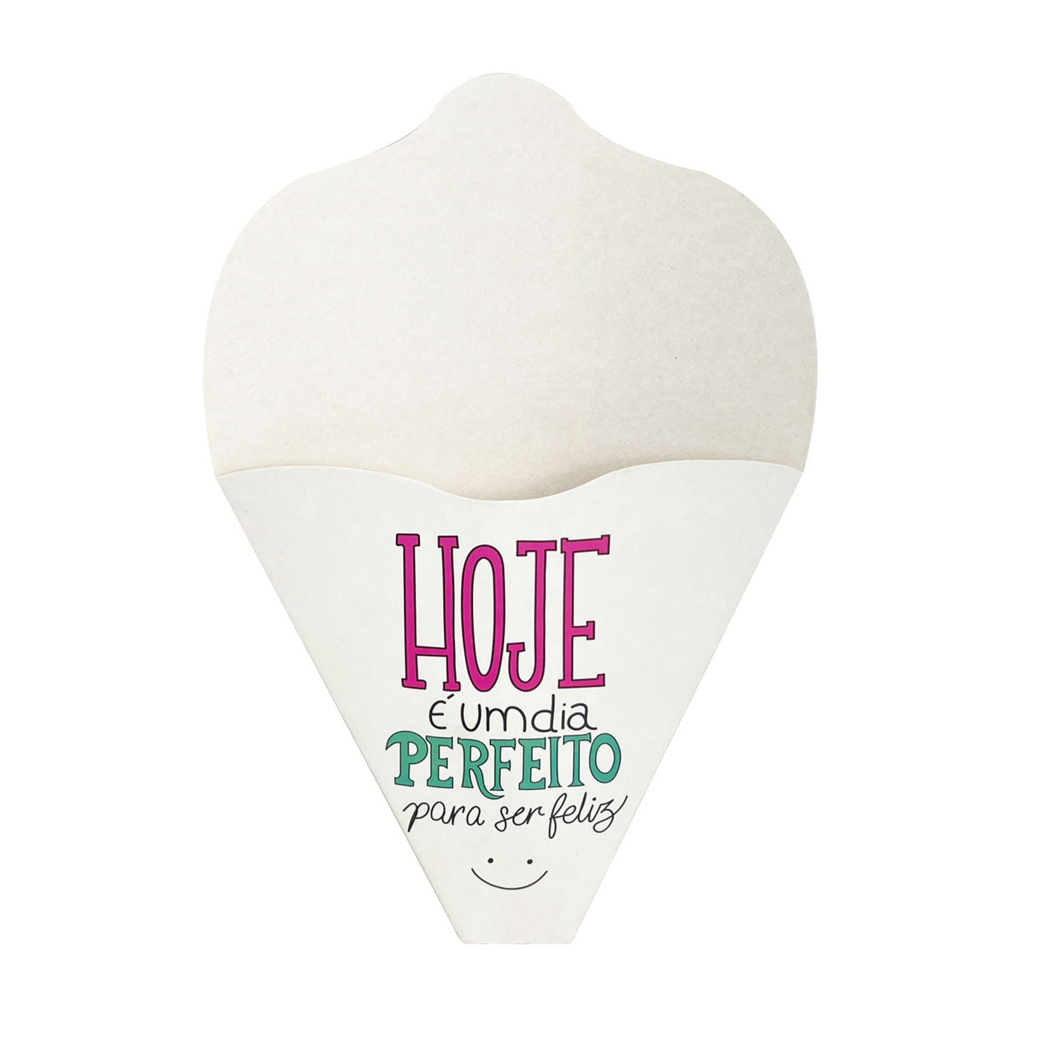 Embalagem Cone para Bubble Waffle, Crepe, Wrap (15,5 x 26 cm) Personalizado