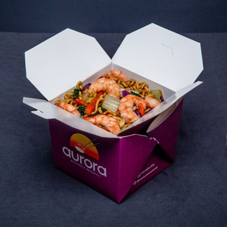 Embalagem Caixa Box M 500 ml - Personalizada