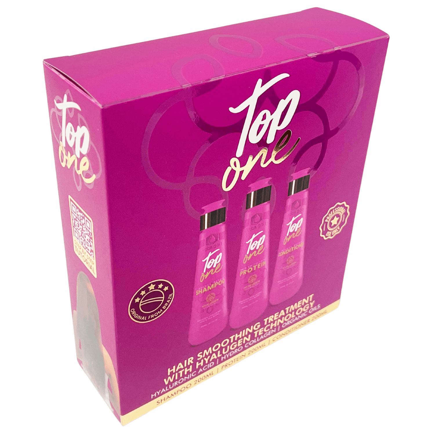 Embalagem para Kit de Shampoo (16,5 x 5,5 x 19 cm) Personalizada