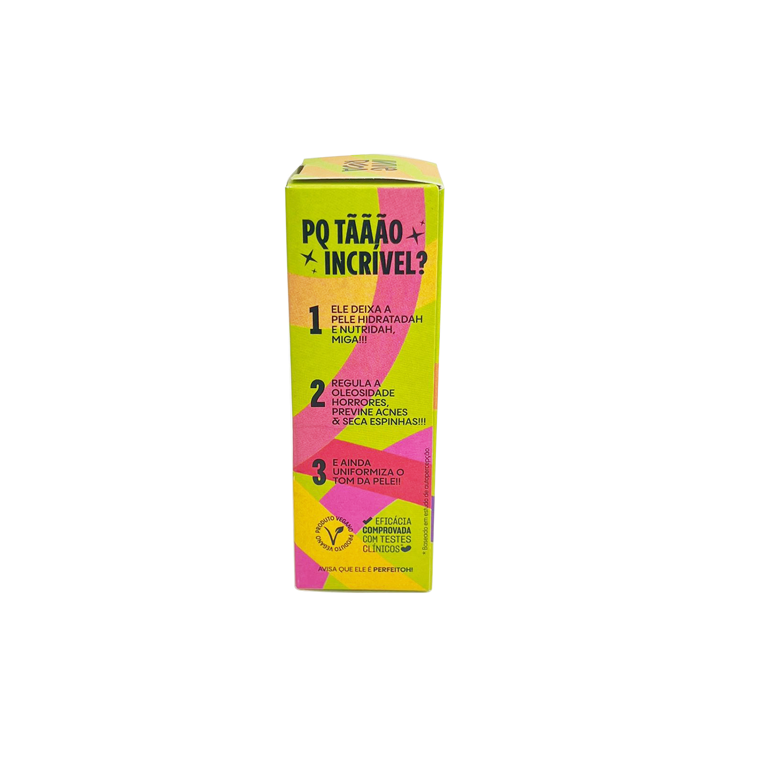 Embalagem para Suplemento (3,3 x 3,3 x 7 cm) Personalizado