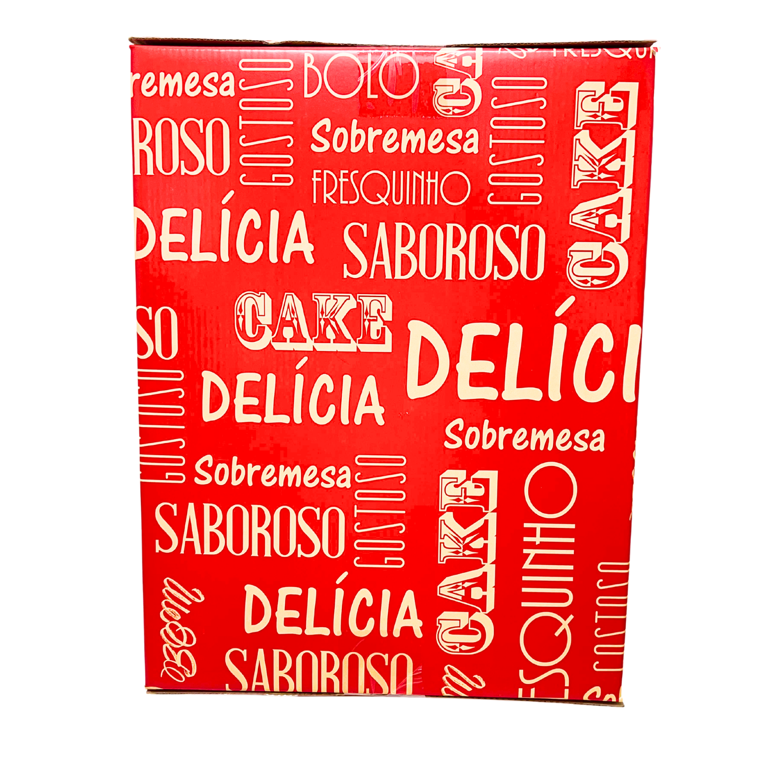 Embalagem para Bolo Empastada (36,5 x 28,5 x 9 cm) Personalizada