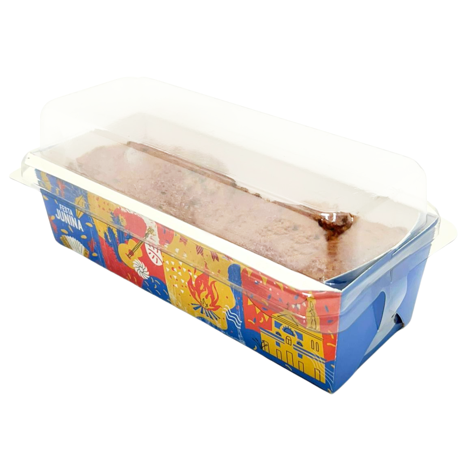 Forma Forneável 390g COM tampa para Bolo Caseirinho, Inglês, Pão - 100 unidades