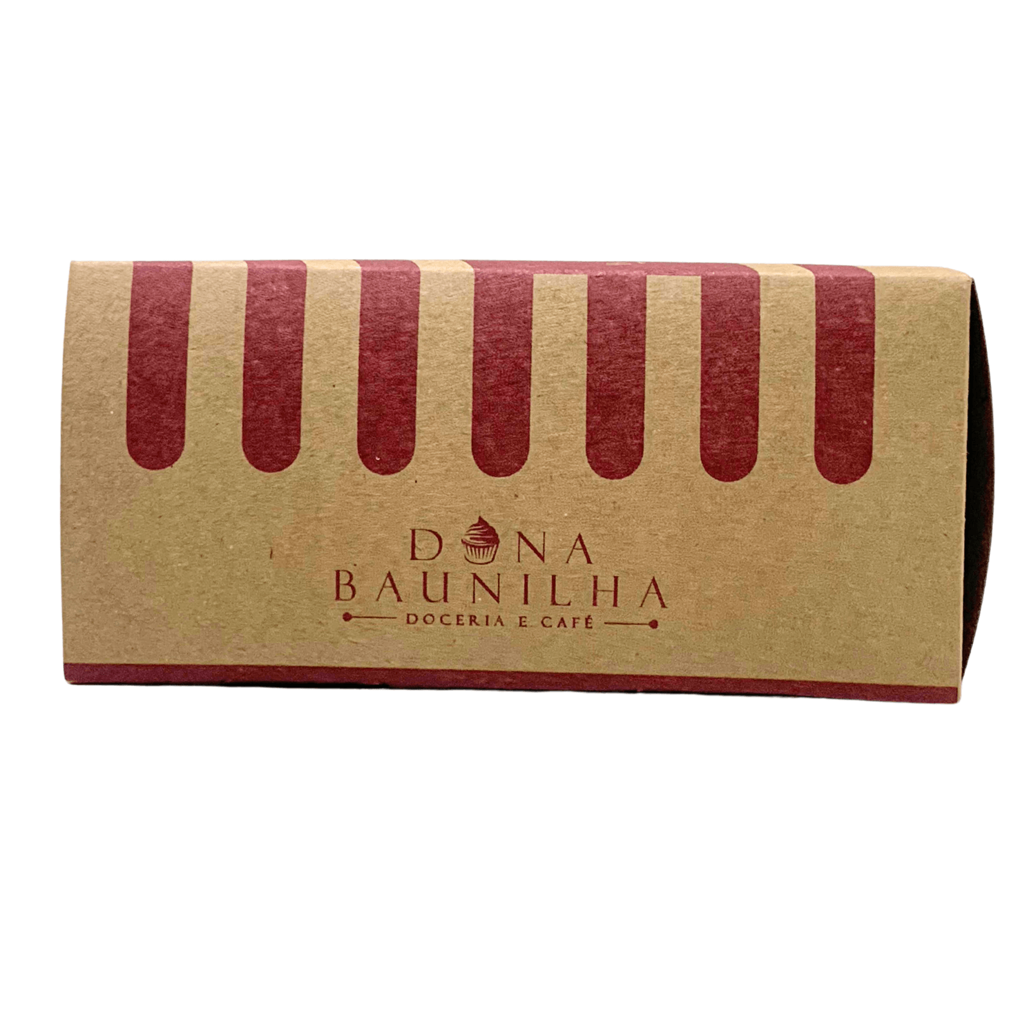 Embalagem Bolo Fatia c/ Berço (16,9 x 10 x 8 cm) Personalizada