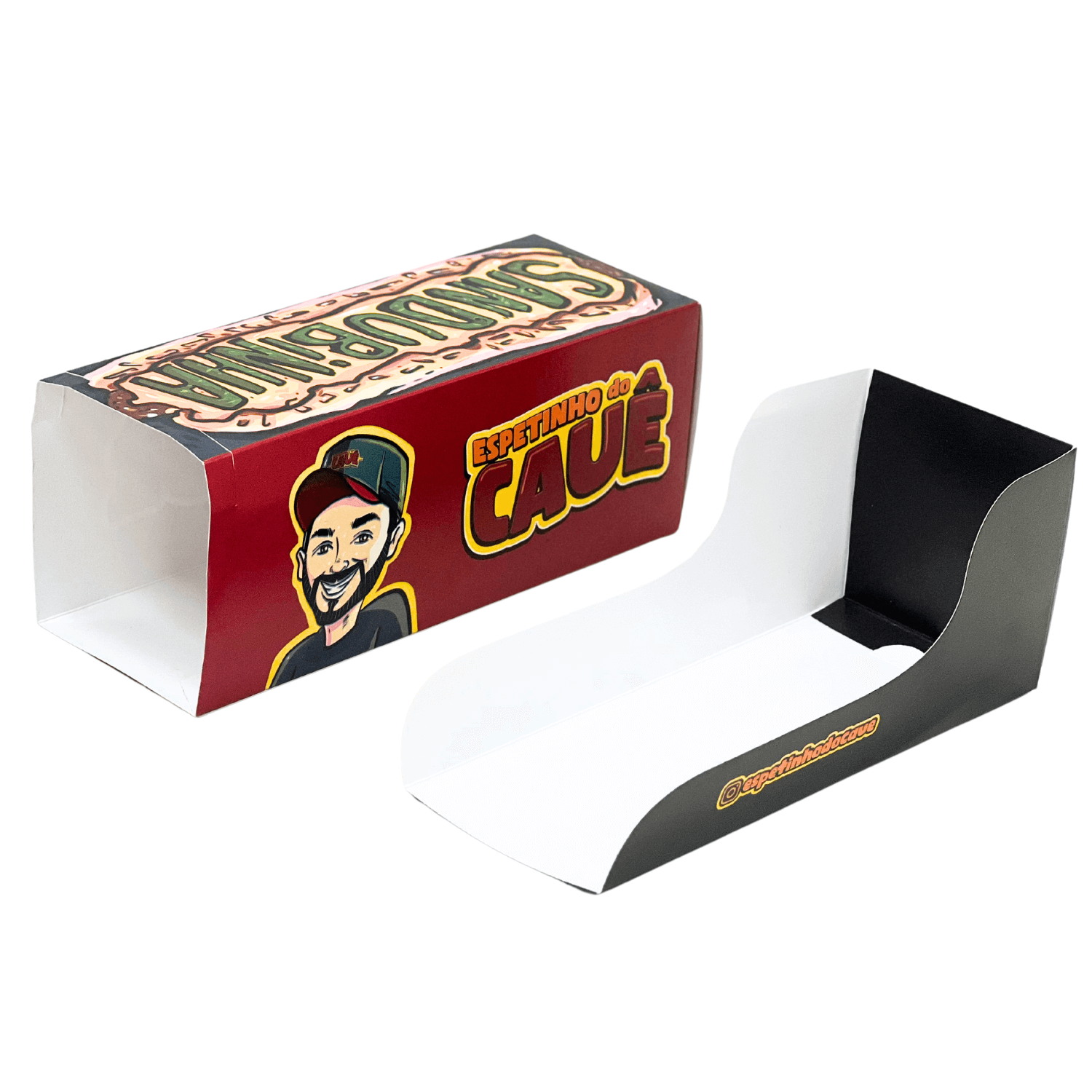 Embalagem para Hot dog (19 x 7,5 x 8 cm) Personalizado