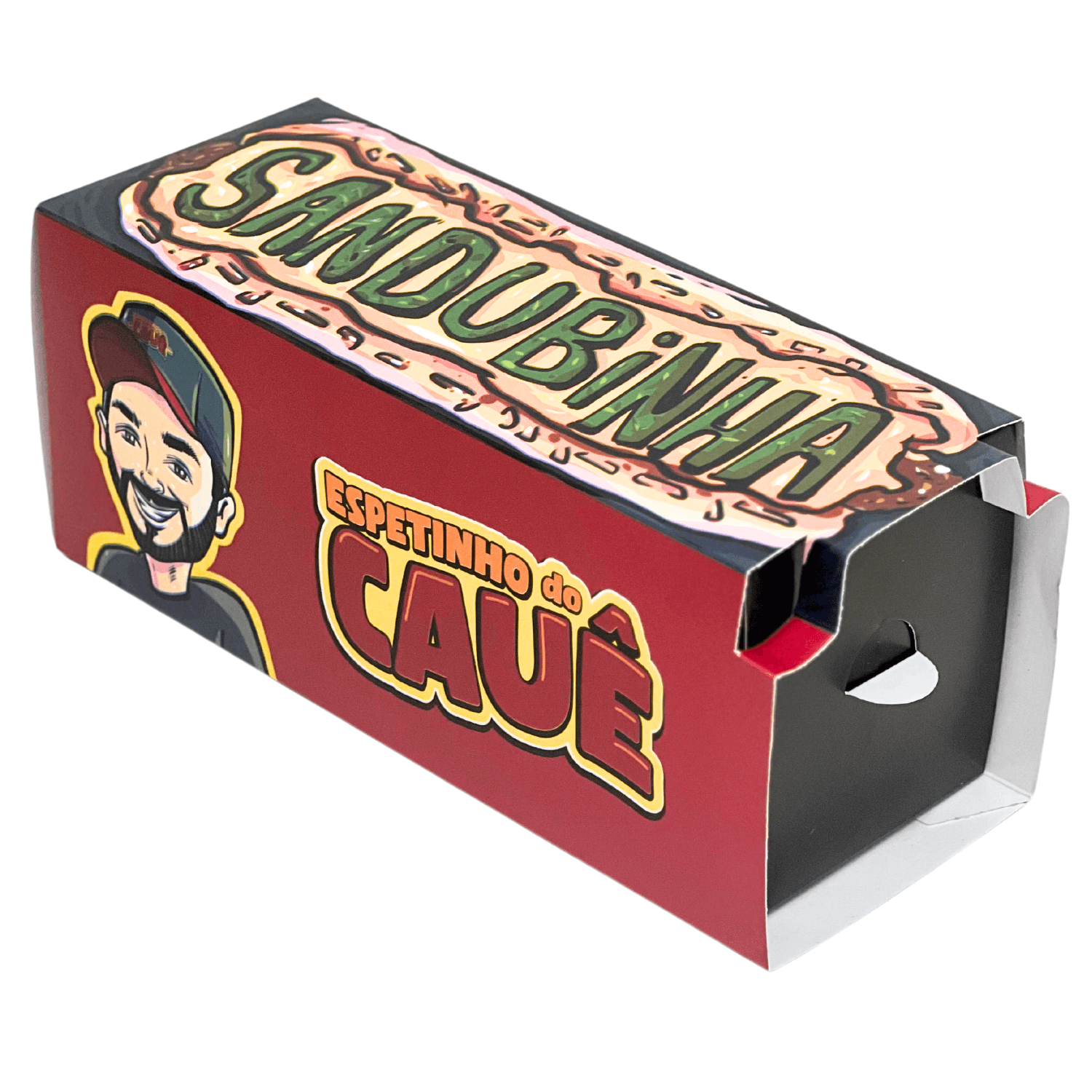 Embalagem para Hot dog (19 x 7,5 x 8 cm) Personalizado