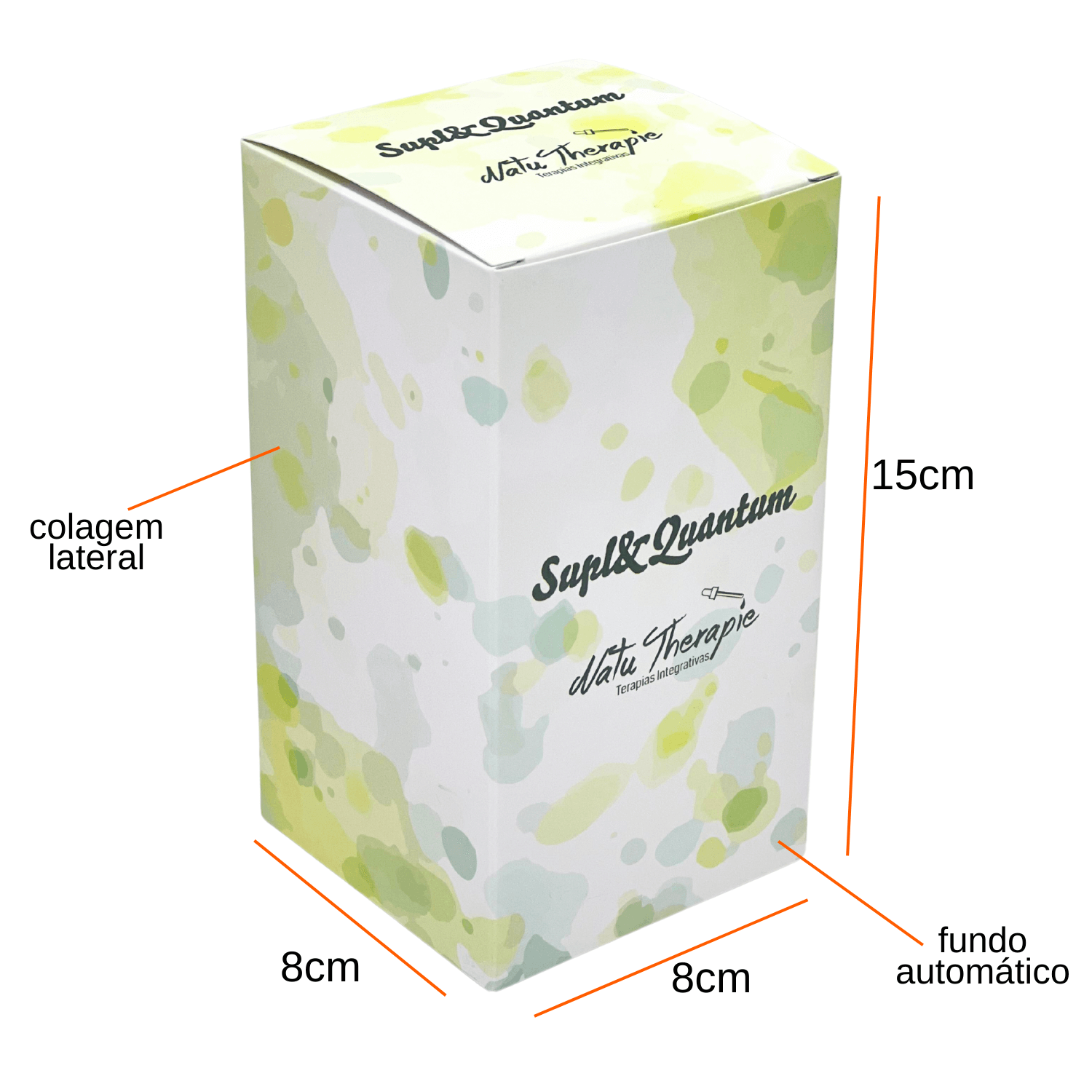 Embalagem para Cosméticos (8 x 8 x 15 cm) Personalizada