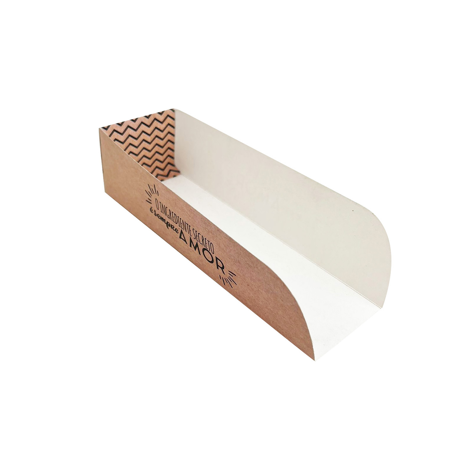 Embalagem Para Hot dog (19 x 5,8 x 4,8 cm) Personalizada