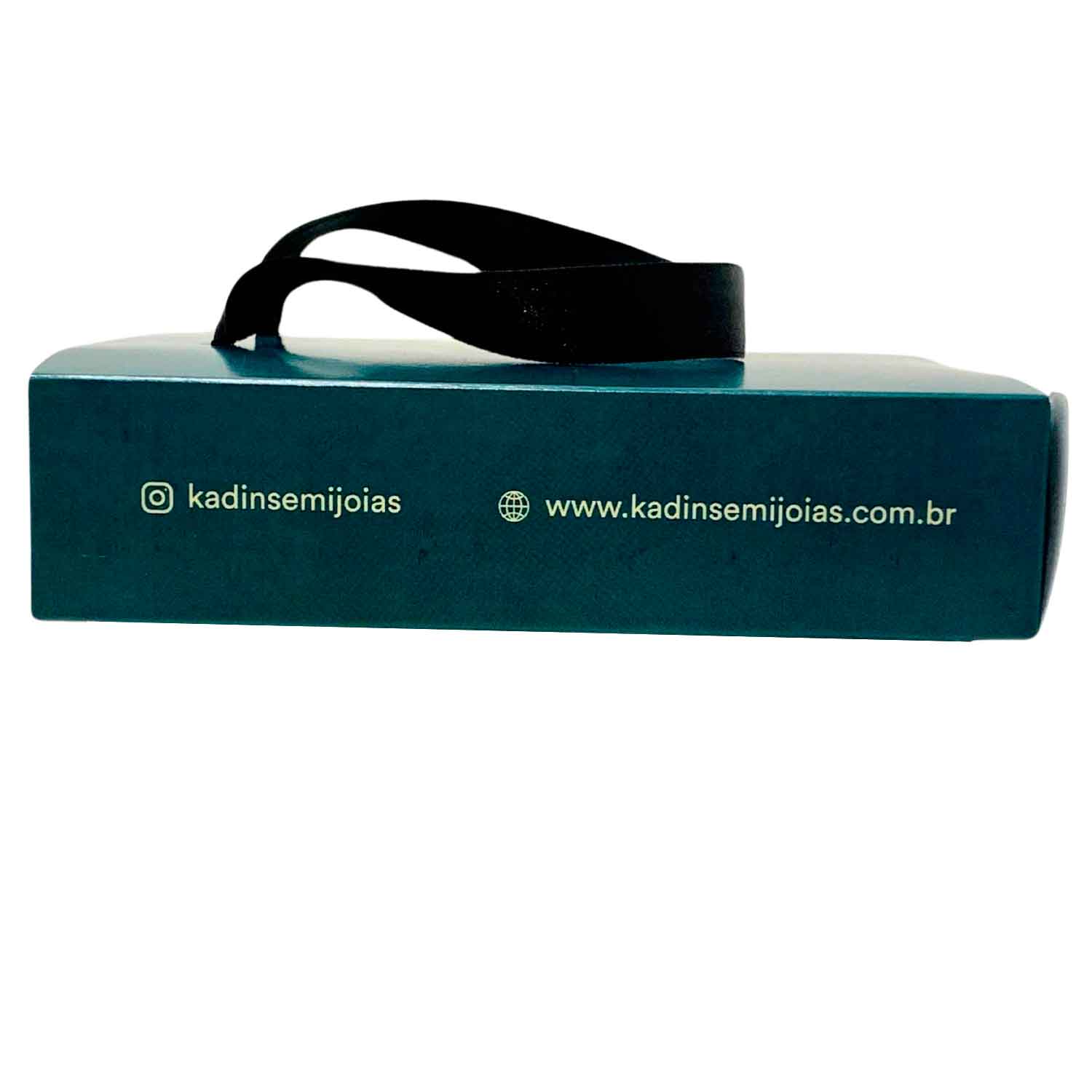 Embalagem gaveta com alça e Puxador (13 x 13 x 3 cm) Personalizada