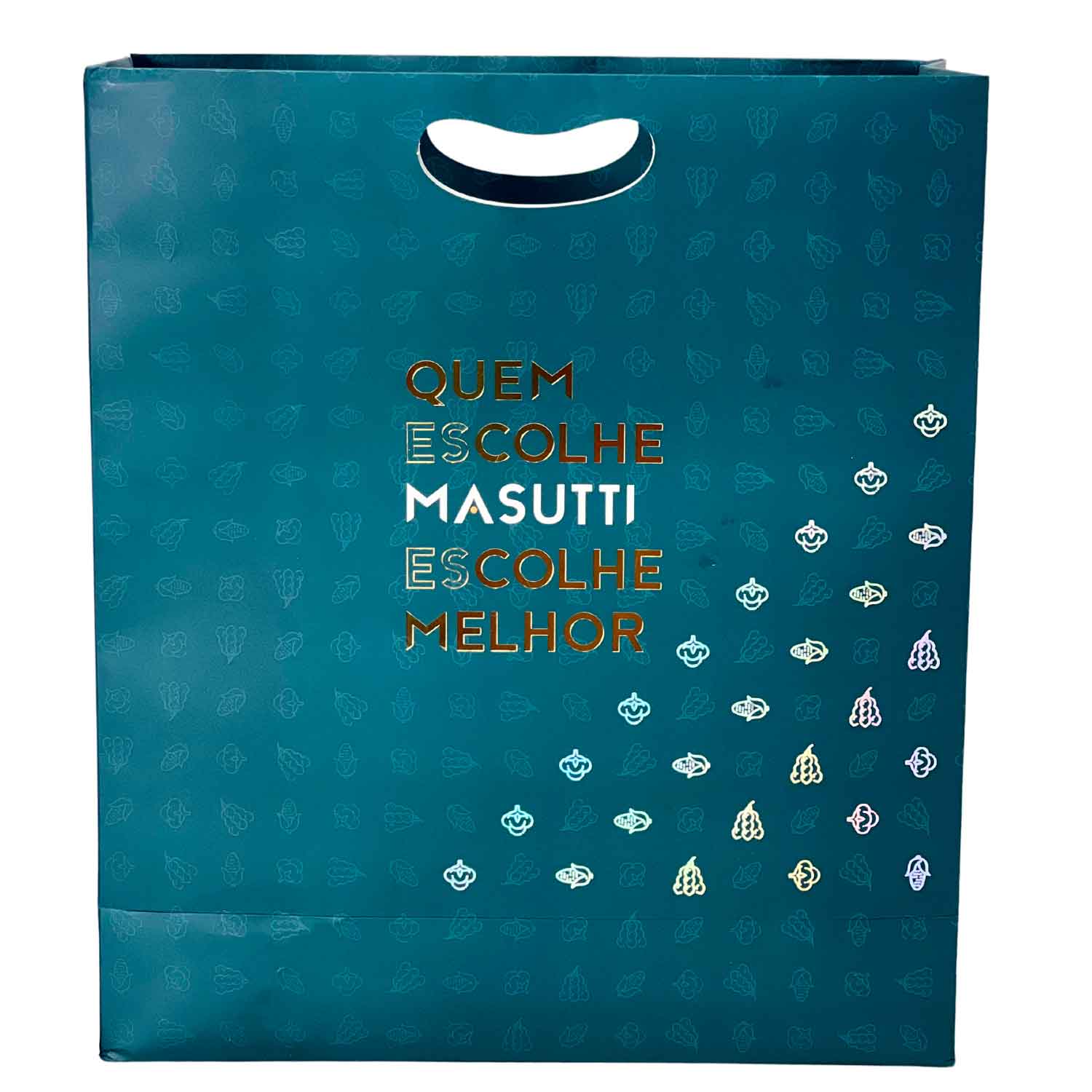 Sacola Boca de Palhaço Papel Cartão (33 x 12 x 38 cm) Personalizada