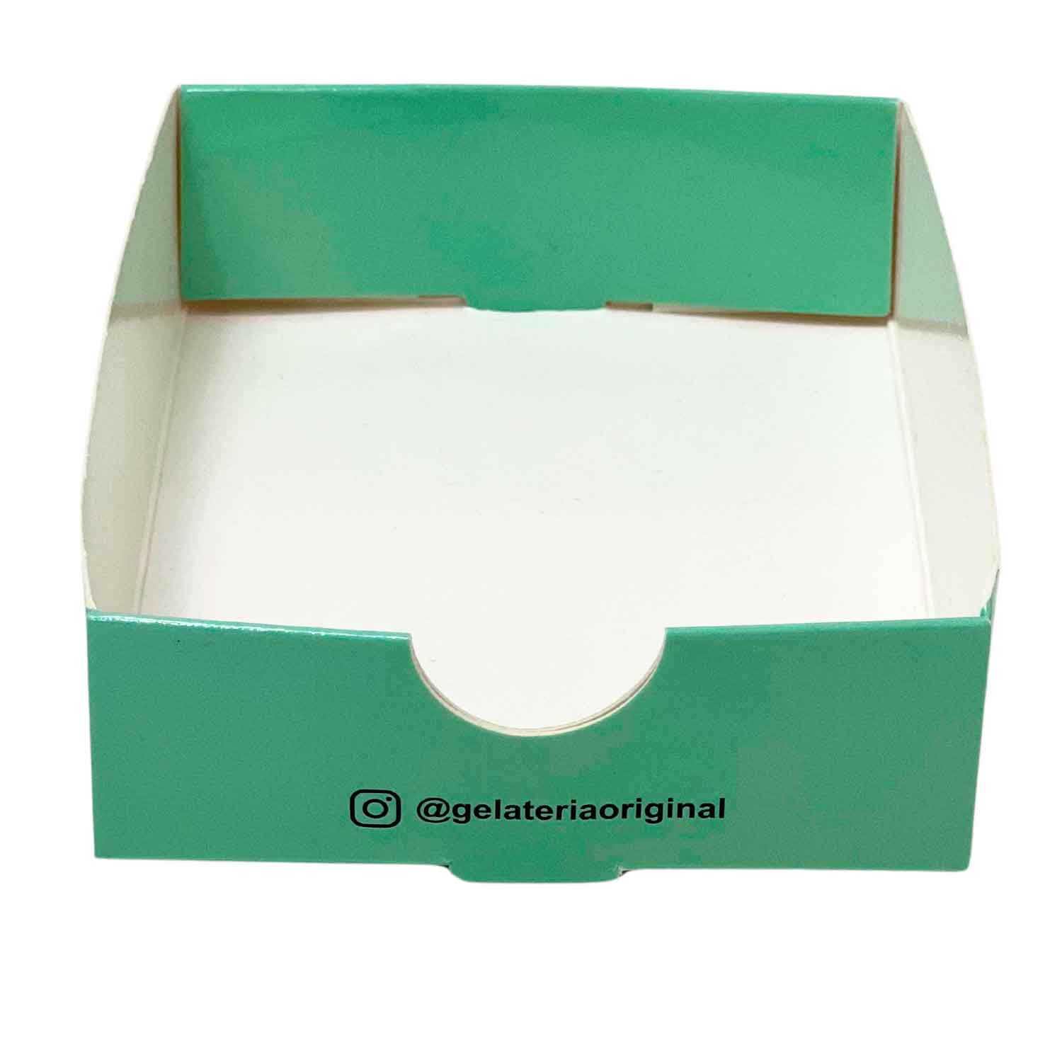 Embalagem Caixa para sorvete, Picole, Paleta (12 x 9 x 3 cm) Personalizada