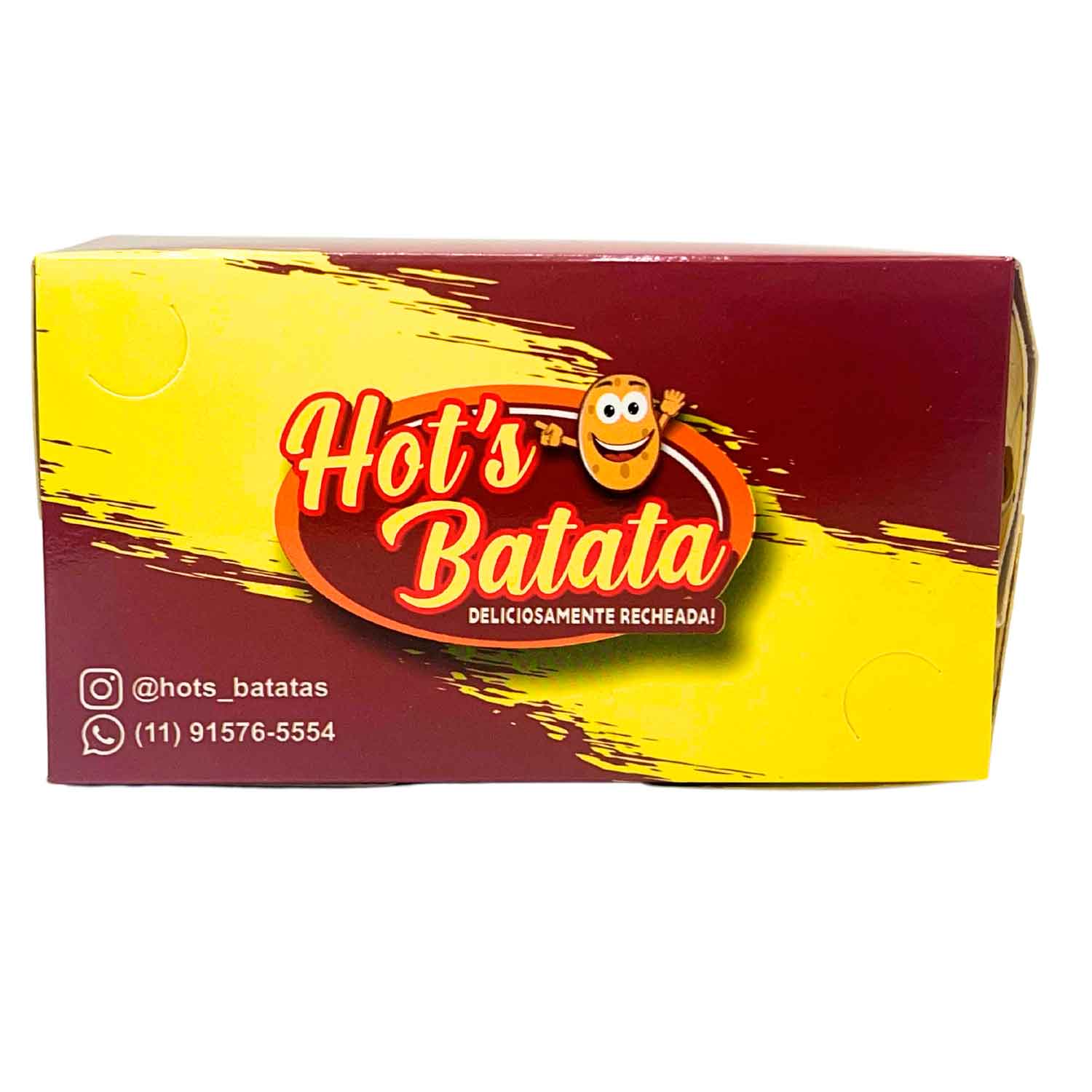 Caixa Para Delivery (14,5 x 8 x 6 cm) Personalizada