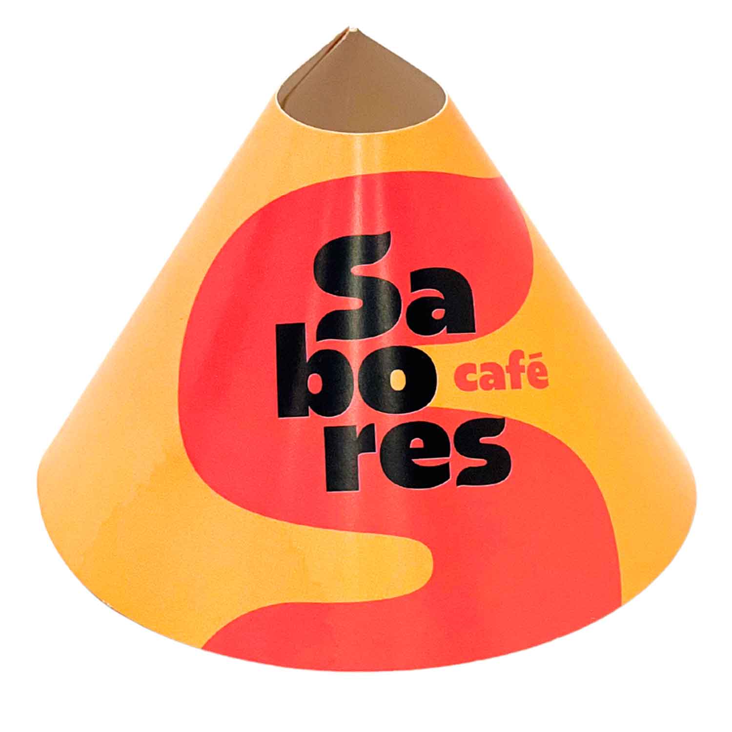 Suporte Para Pizza No Cone (11,5 x 8 cm) Personalizado