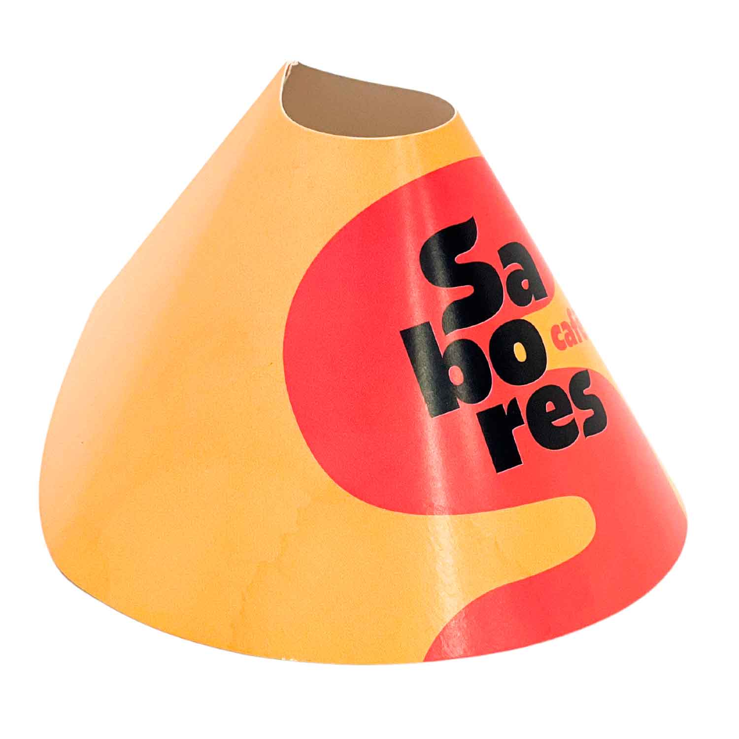 Suporte Para Pizza No Cone (11,5 x 8 cm) Personalizado