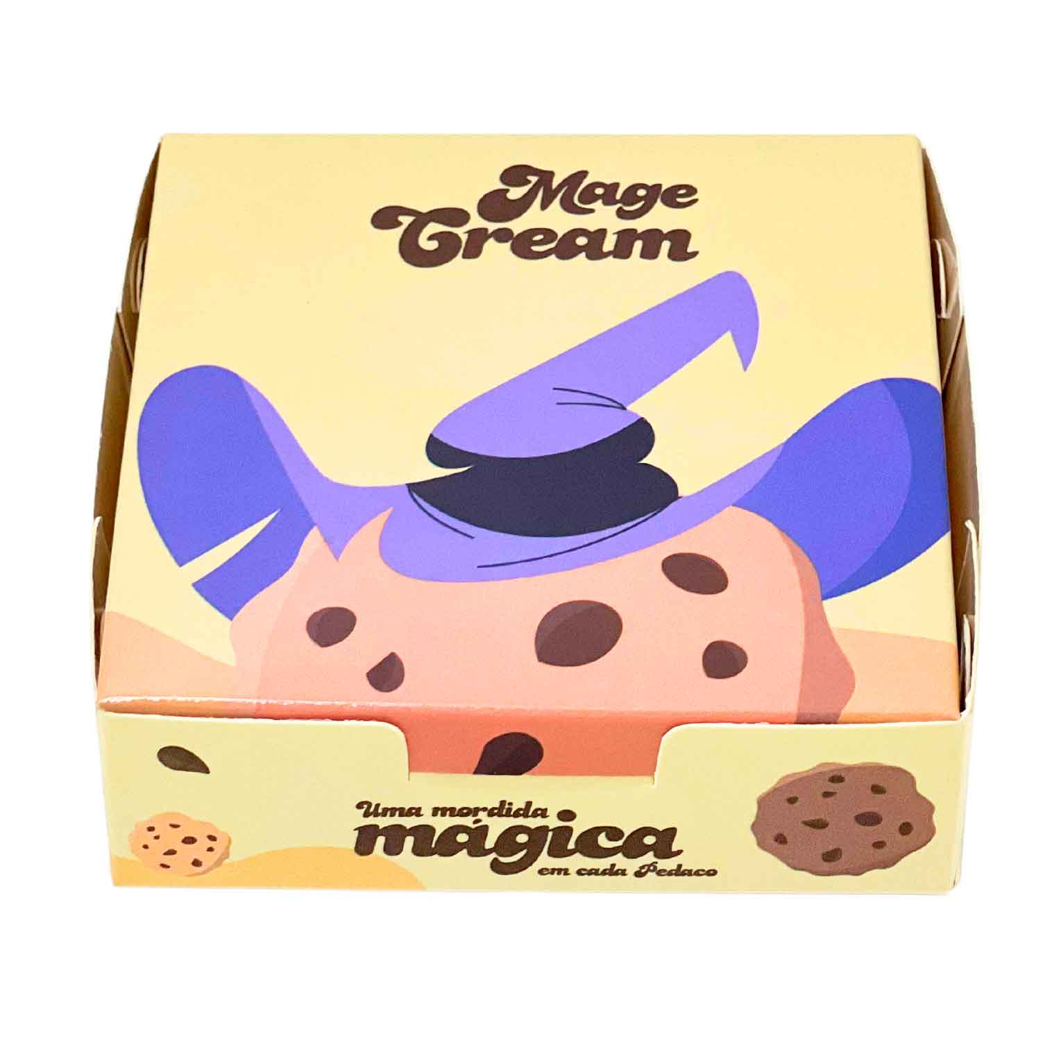 Embalagem para Cookie (9,5 x 9,5 x 3 cm) Personalizada