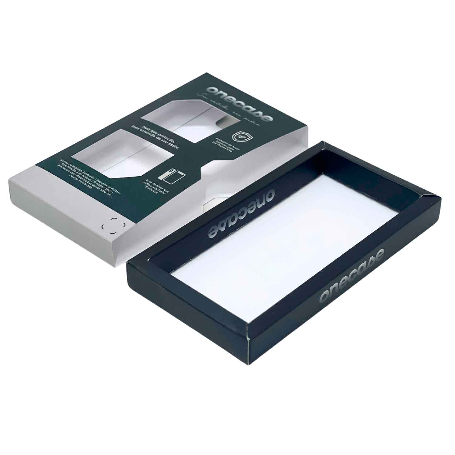 Embalagem Gaveta c/ Visor Vazado (19 x 10 x 2,7 cm) Personalizada