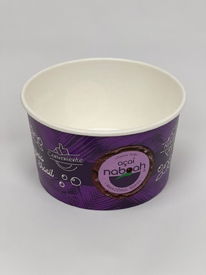 Pote Papel Descartável 550 Ml s/ tampa Personalizado