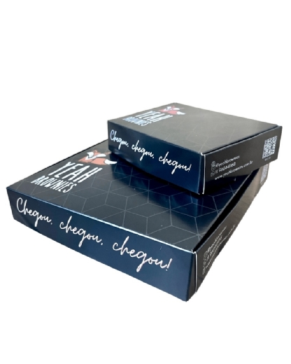 Embalagem para Donuts (12,7 x 9 x 3 cm) Personalizada